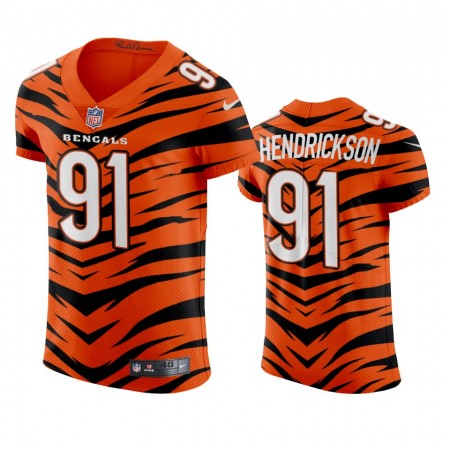 Camiseta Hombre NFL Cincinnati Bengals Trey Hendrickson 91 Orange City Edition Camiseta Hombre NFL Cincinnati Bengals Trey Hendrickson 91 Orange City Edition